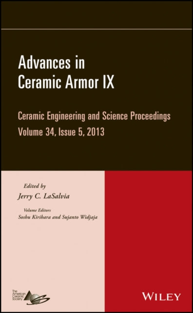 Book cover of: Advances in Ceramic Armor IX, Volume 34, Issue 5
