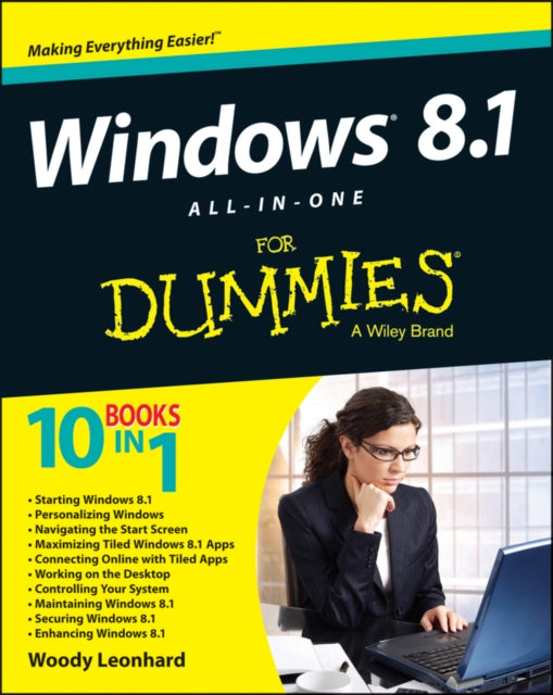 Book cover of: Windows 8.1 All-in-one For Dummies