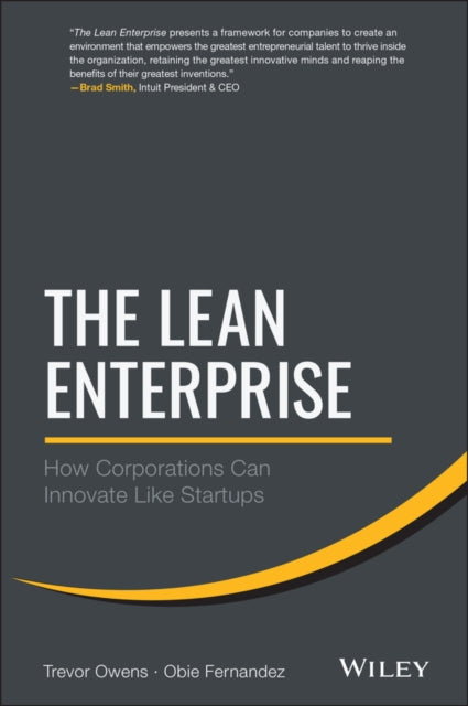 Book cover of: Lean Enterprise. By: Trevor Owens