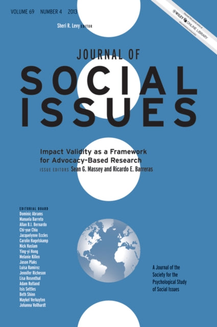 Book cover of: Impact Validity as a Framework for Advocacy-Based Research