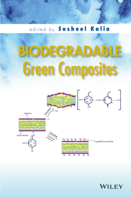 Book cover of: Biodegradable Green Composites. By: Susheel Kalia