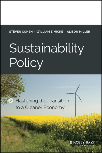 Book cover of: Sustainability Policy. By: Steven Cohen