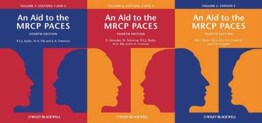 Book cover of: Aid to the MRCP PACES, Volumes 1, 2 and 3. By: B. J. Ryder