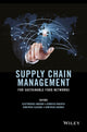 Book cover of: Supply Chain Management for Sustainable Food Networks. By: Dionysis Bochtis