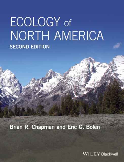 Book cover of: Ecology of North America. By: Brian R. Chapman