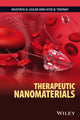 Book cover of: Therapeutic Nanomaterials. By: Mustafa Ö. Güler
