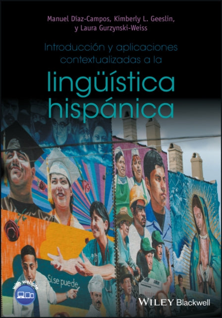 Book cover of: Introduccion y aplicaciones contextualizadas a la linguistica hispanica. By: Manuel Diaz-Campos