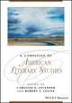 Book cover of: Companion to American Literary Studies. By: Caroline F. Levander