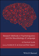 Book cover of: Research Methods in Psycholinguistics and the Neurobiology of Language. By: Annette M. B. de Groot