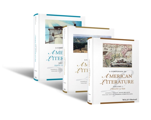 Book cover of: Companion to American Literature, 3 Volume Set. By: Susan Belasco