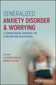 Book cover of: Generalized Anxiety Disorder and Worrying. By: Alexander Gerlach