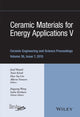 Book cover of: Ceramic Materials for Energy Applications V. By: Josef Matyás