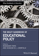Book cover of: Wiley Handbook of Educational Policy