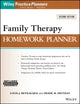 Book cover of: Family Therapy Homework Planner. By: Louis J. Bevilacqua