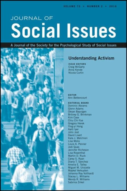Book cover of: Understanding Activism. By: Craig McGarty