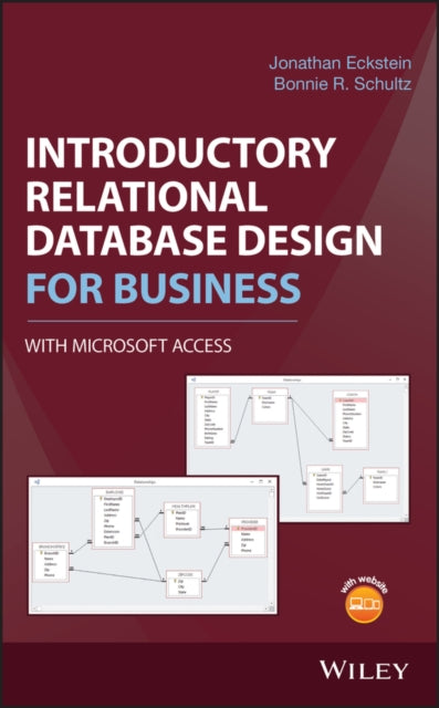 Book cover of: Introductory Relational Database Design for Business, with Microsoft Access. By: Jonathan Eckstein