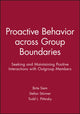 Book cover of: Proactive Behavior across Group Boundaries. By: Birte Siem