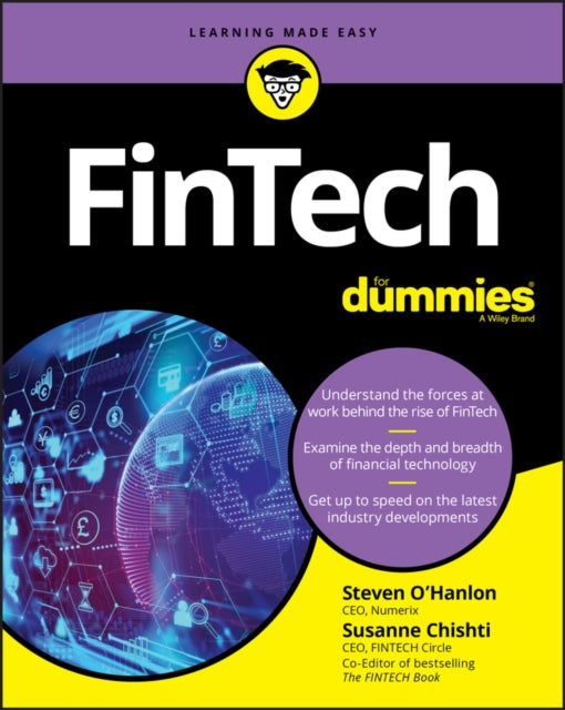 Book cover of: FinTech For Dummies. By: Susanne Chishti