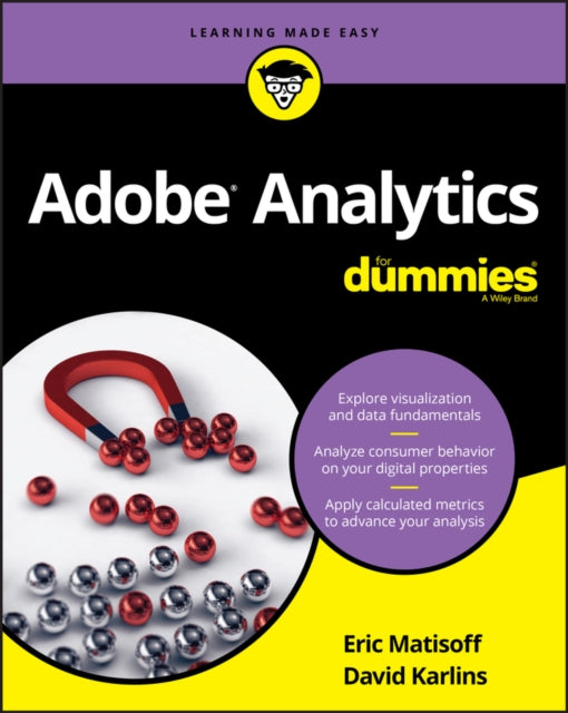 Book cover of: Adobe Analytics For Dummies. By: David Karlins