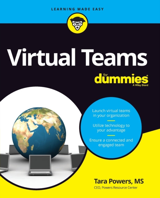 Book cover of: Virtual Teams For Dummies. By: Tara Powers