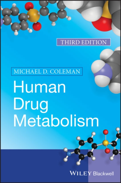 Book cover of: Human Drug Metabolism. By: Michael D. Coleman