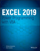 Book cover of: Excel 2019 Power Programming with VBA. By: Michael Alexander