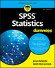 Book cover of: SPSS Statistics For Dummies. By: Keith McCormick
