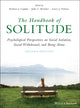 Book cover of: Handbook of Solitude. By: Robert J. Coplan