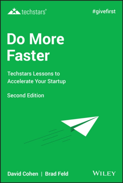 Book cover of: Do More Faster. By: Brad Feld