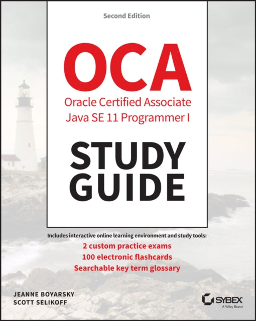 Book cover of: OCP Oracle Certified Professional Java SE 11 Programmer I Study Guide. By: Jeanne Boyarsky