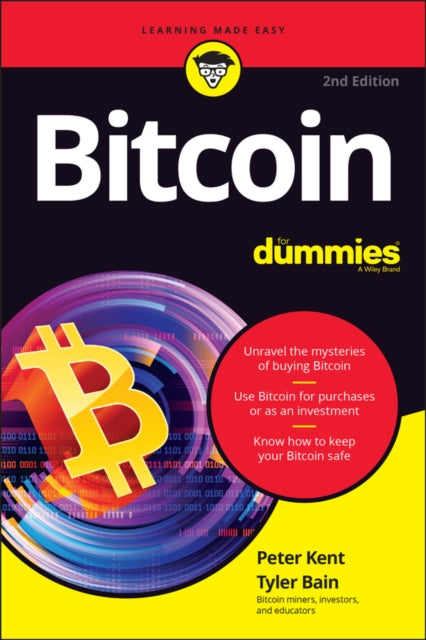Book cover of: Bitcoin For Dummies. By: Antonia Cameron