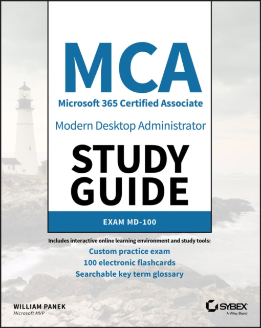 Book cover of: MCA Modern Desktop Administrator Study Guide. By: William Panek