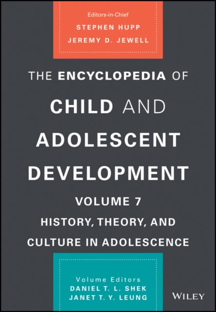 Book cover of: Encyclopedia of Child and Adolescent Development. By: Stephen Hupp