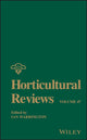 Book cover of: Horticultural Reviews, Volume 47. By: Ian Warrington