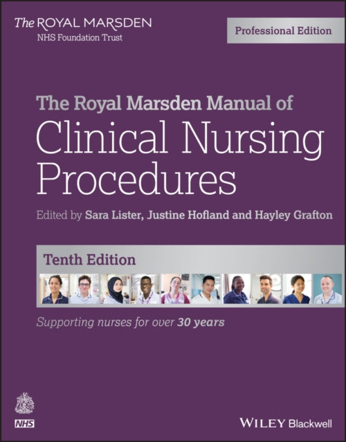 Book cover of: Royal Marsden Manual of Clinical Nursing Procedures, Professional Edition. By: Sara Lister
