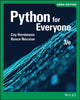 Book cover of: Python for Everyone, EMEA Edition. By: Cay S. Horstmann