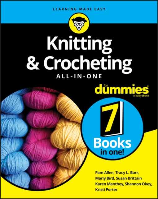 Book cover of: Knitting & Crocheting All-in-One For Dummies. By: Shannon Okey