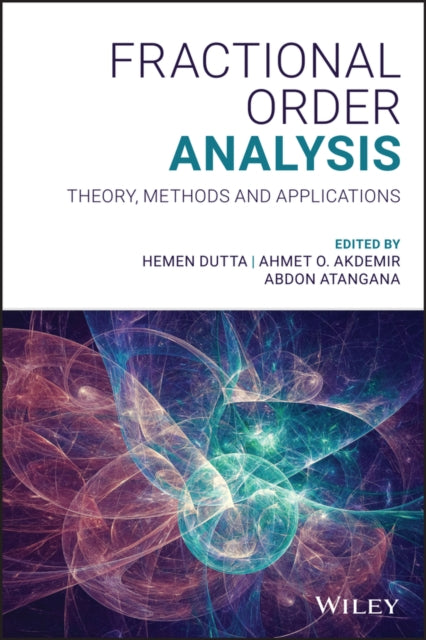Book cover of: Fractional Order Analysis. By: Hemen Dutta