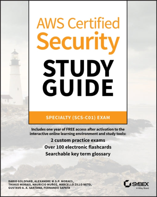 Book cover of: AWS Certified Security Study Guide. By: Gustavo Santana