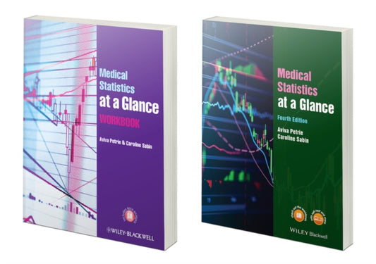 Book cover of: Medical Statistics at a Glance, 4e Text & Workbook. By: Aviva Petrie