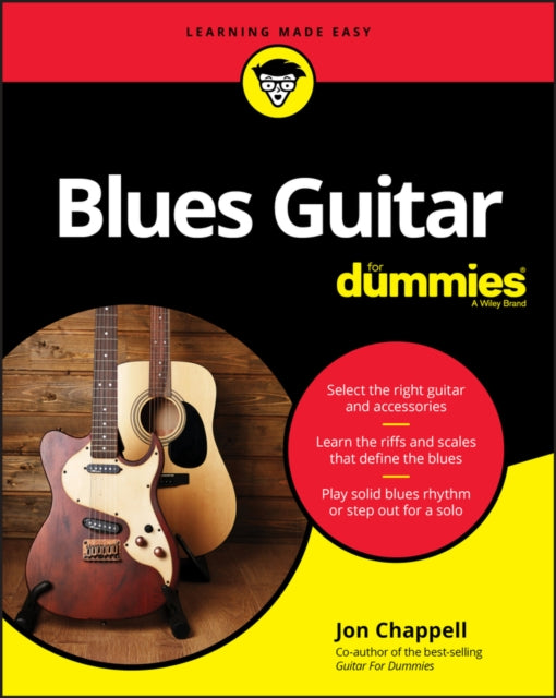Book cover of: Blues Guitar For Dummies. By: Jon Chappell