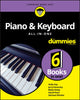 Book cover of: Piano & Keyboard All-in-One For Dummies. By: Krijn Soeteman