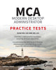 Book cover of: MCA Modern Desktop Administrator Practice Tests. By: Crystal Panek
