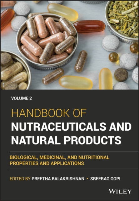 Book cover of: Handbook of Nutraceuticals and Natural Products Vo lume 2. By: Sreerag Gopi