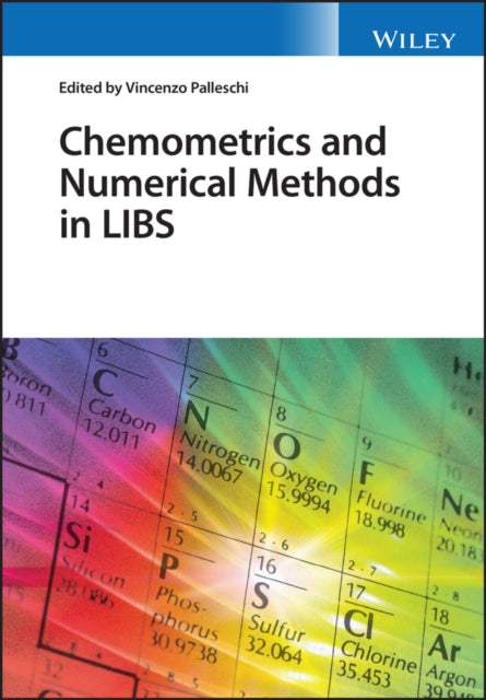 Book cover of: Chemometrics and Numerical Methods in LIBS. By: Vincenzo Palleschi