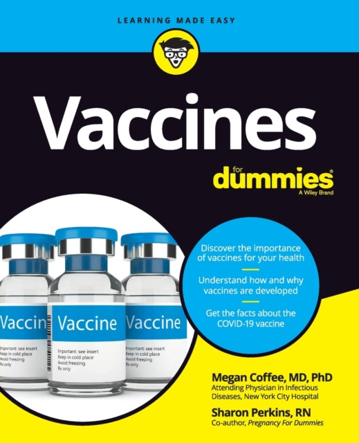 Book cover of: Vaccines For Dummies. By: Sharon Perkins