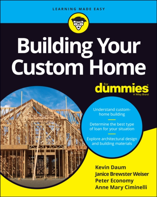 Book cover of: Building Your Custom Home For Dummies. By: Kevin Daum