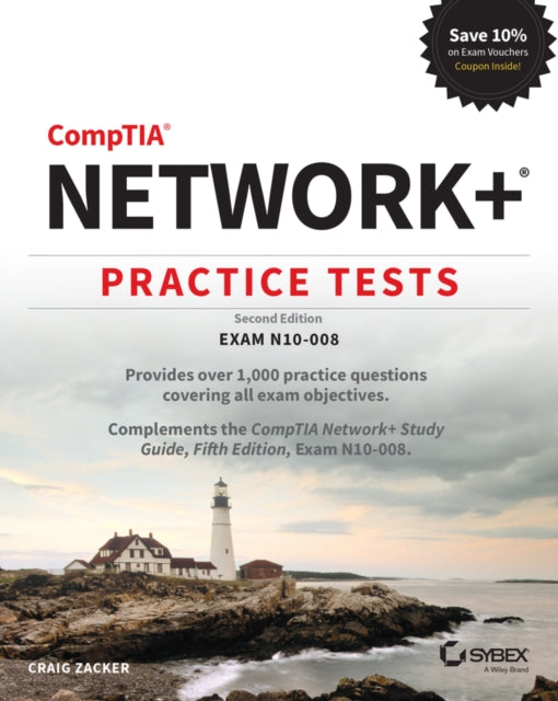Book cover of: CompTIA Network+ Practice Tests. By: Craig Zacker