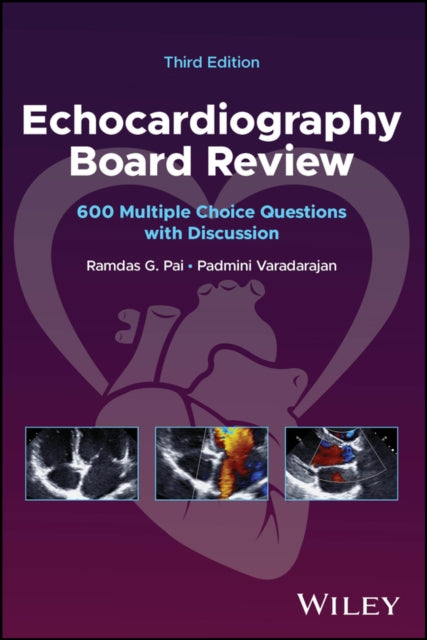 Book cover of: Echocardiography Board Review. By: Pai