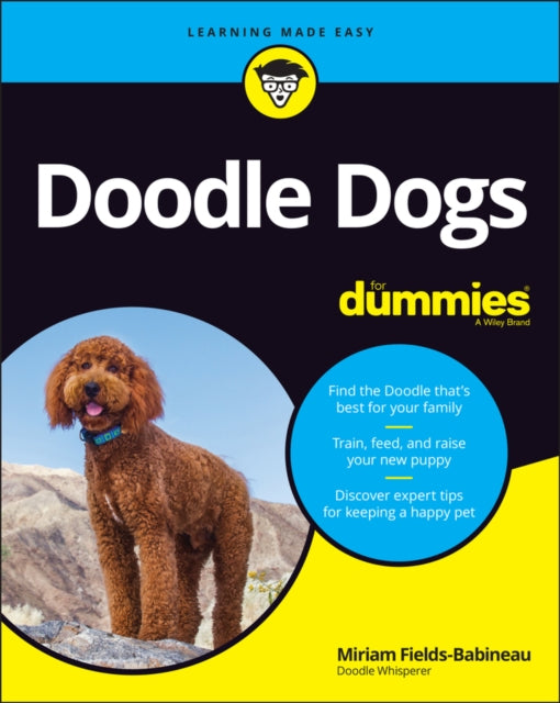 Book cover of: Doodle Dogs For Dummies. By: Miriam Fields-Babineau